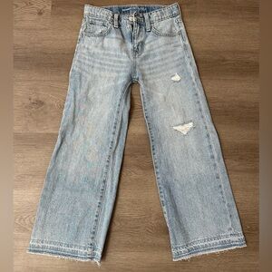 Girls Wide Leg Jeans